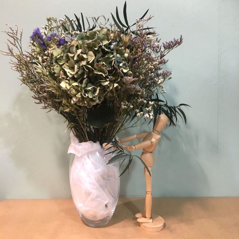 bouquet de fleurs séchées Hortense