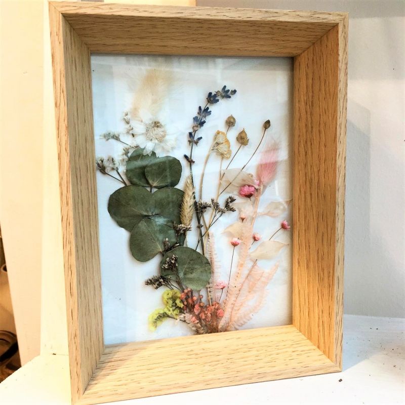 cadre fleurs séchées Pauline 2