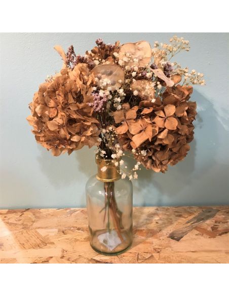 vase au bouchon doré