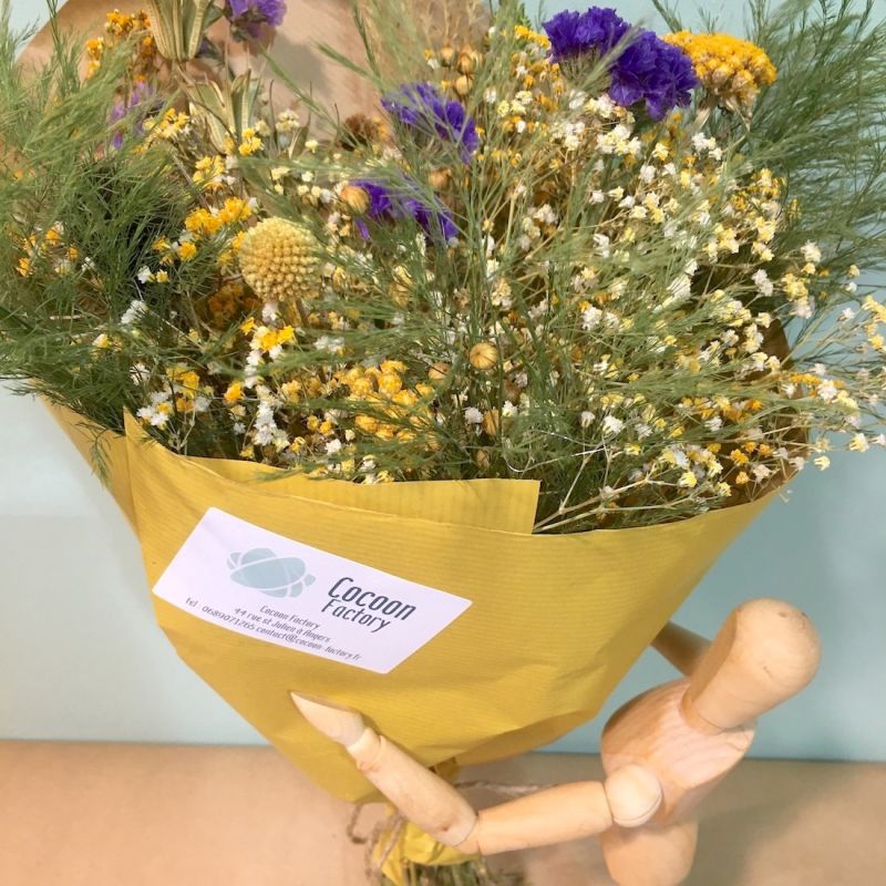 bouquet de fleurs séchées Carole