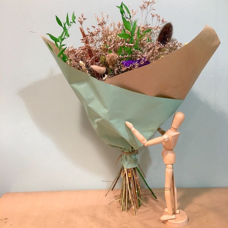 bouquet de fleurs séchées Amandine 2