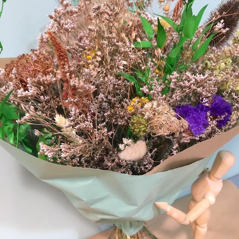 bouquet de fleurs séchées Amandine